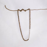 Mawar beaded Necklace - Handmade with Rose Wood
