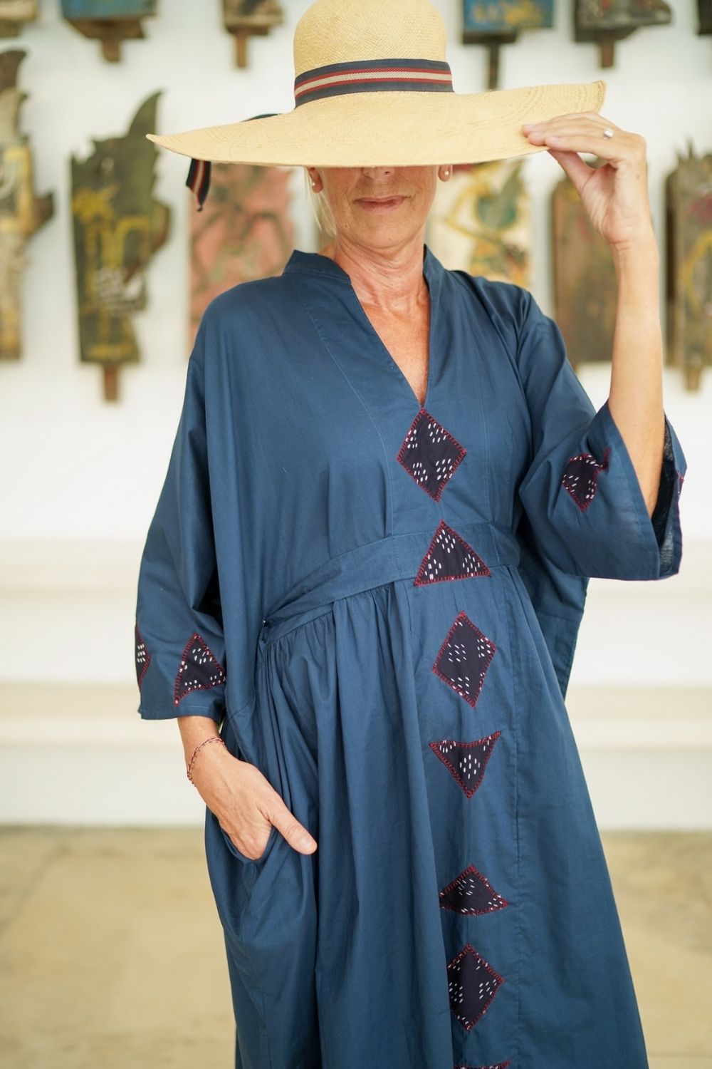 Kismit Kaftan Applique