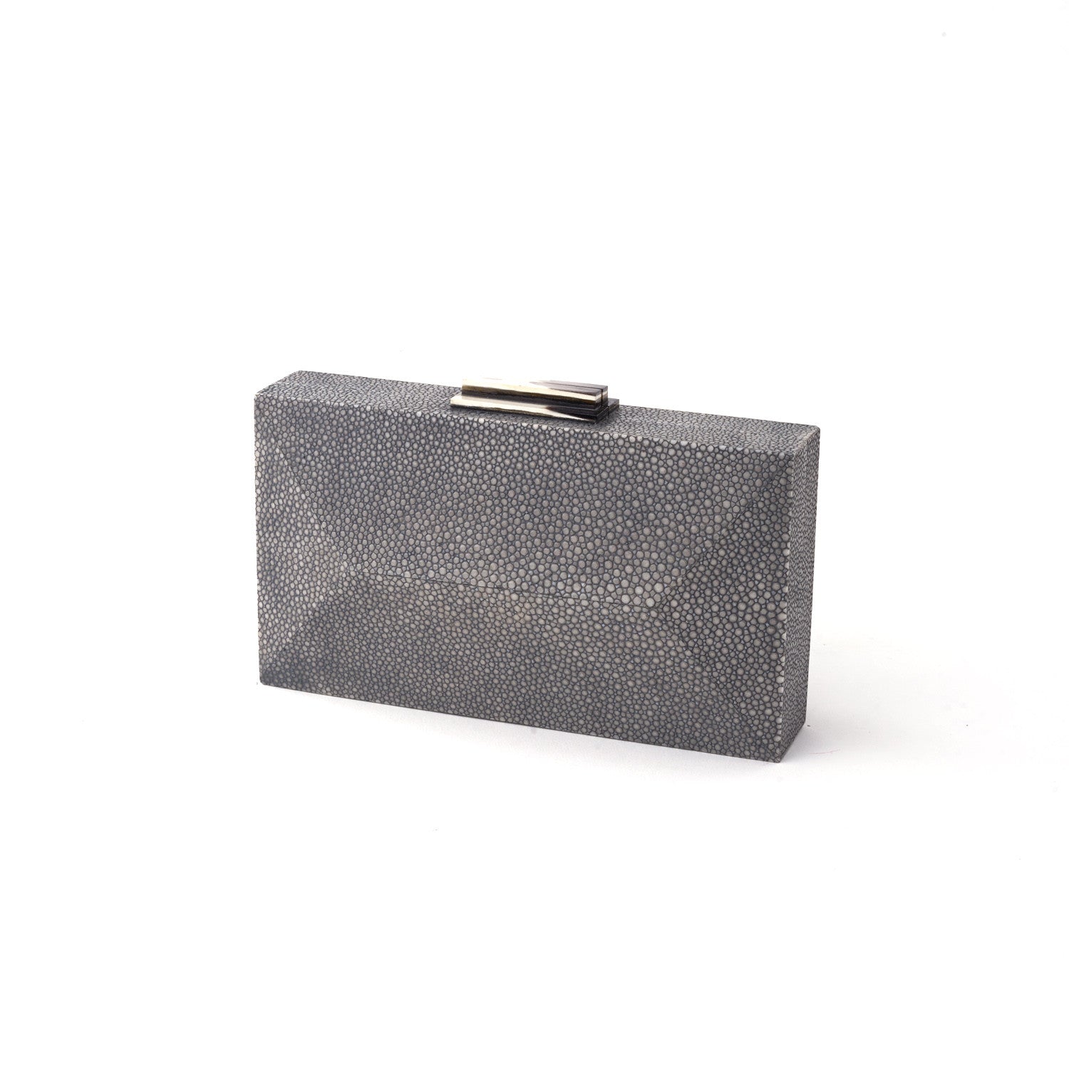 Diamond Clutch in Stingray Leather