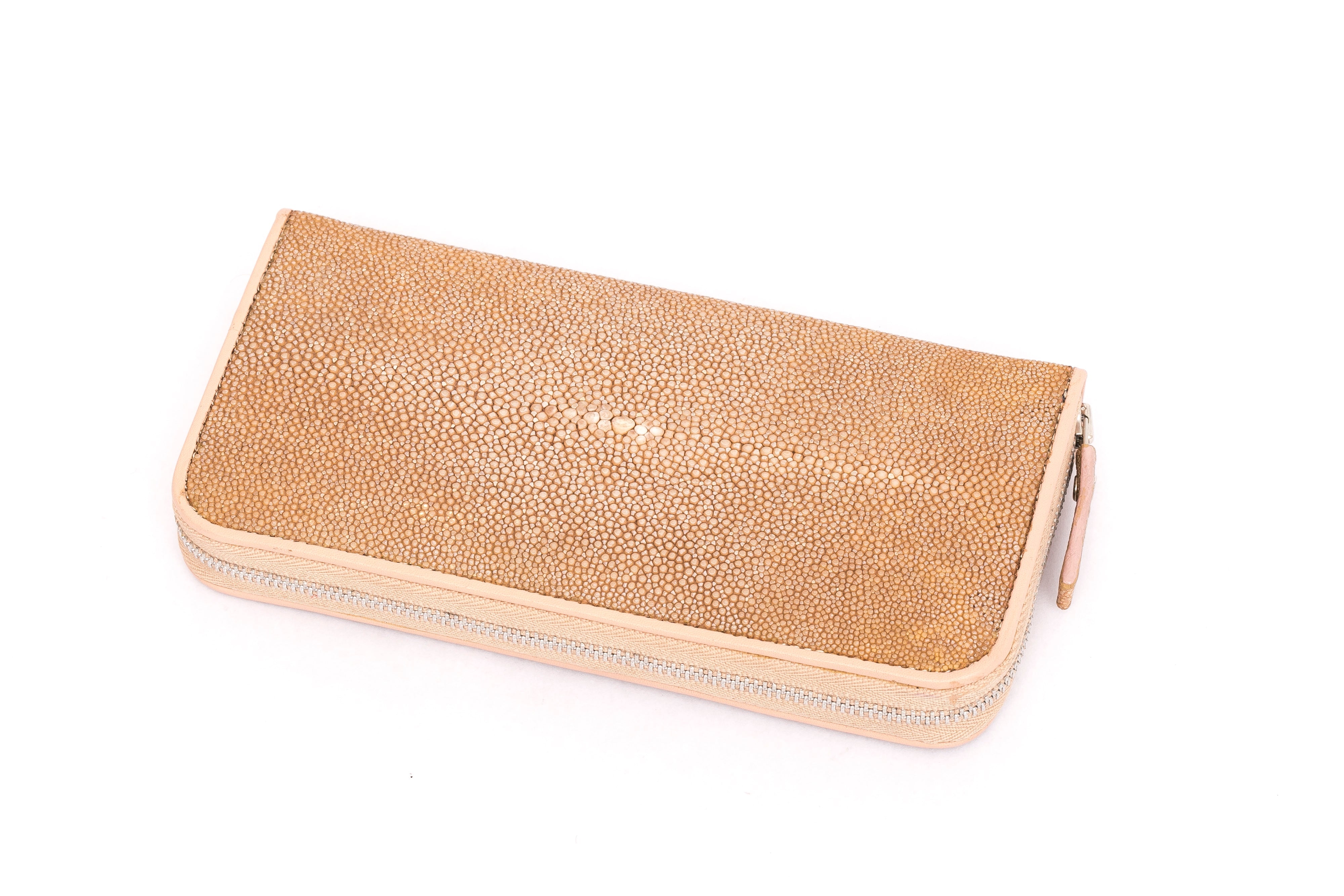 Zip Around Wallet in  Stingray Leather