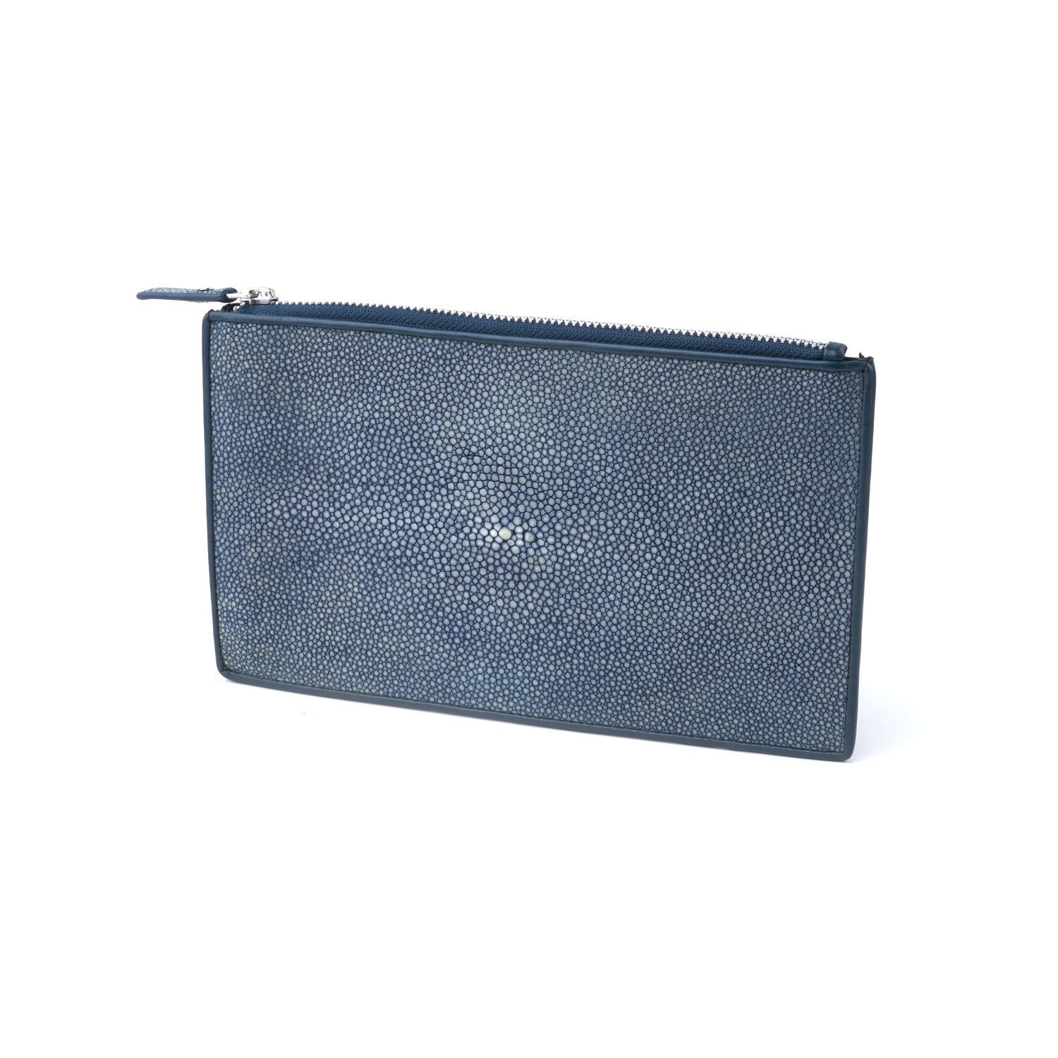 Zip Wallet in Stingray Leather