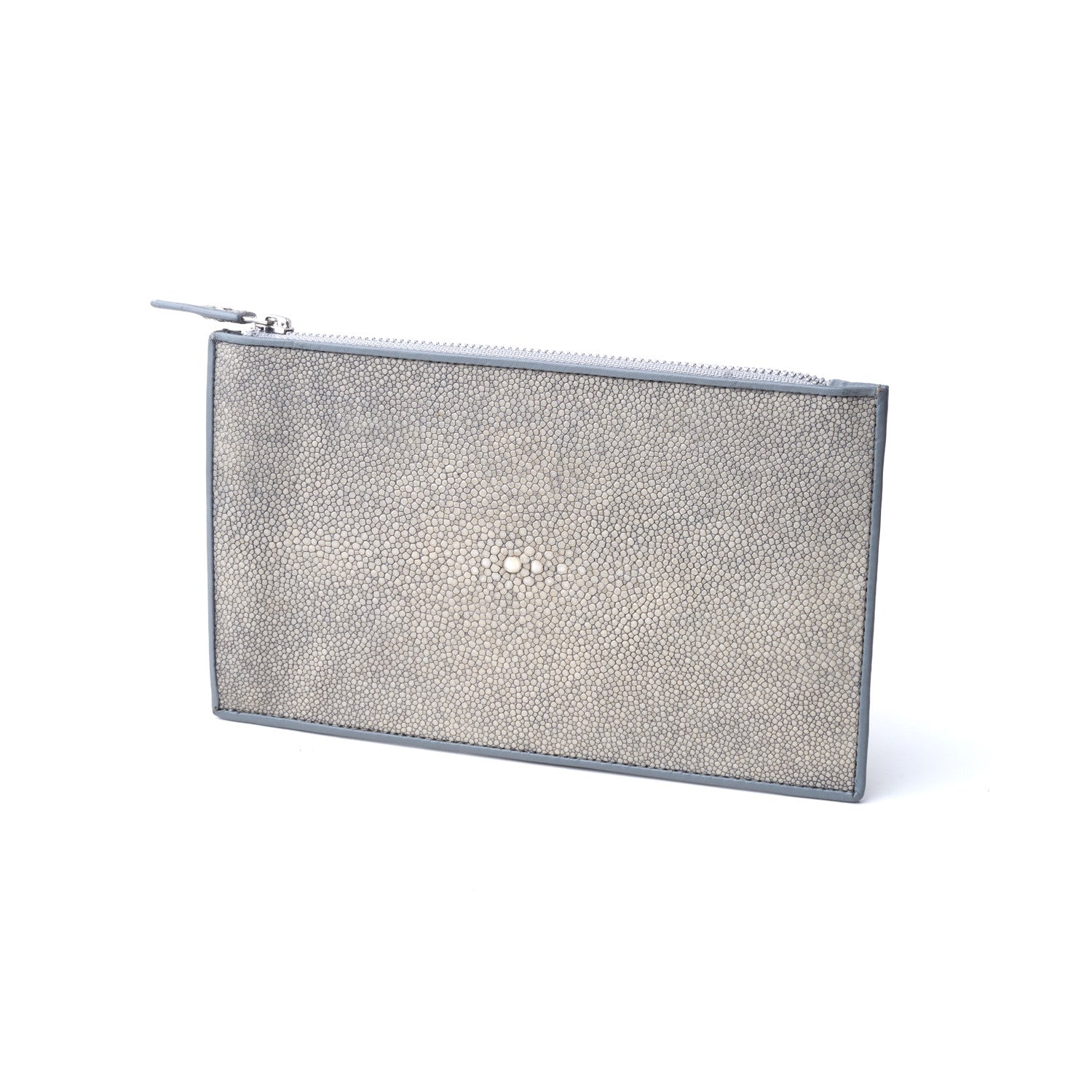 Zip Wallet in Stingray Leather