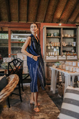 The Malia Dress - Hand Painted Batik Tulis