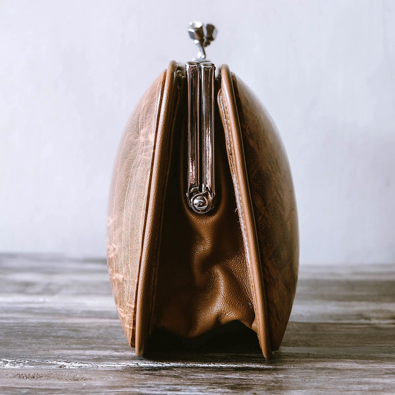 Jati Midi Bag - Handmade with Teak Wood