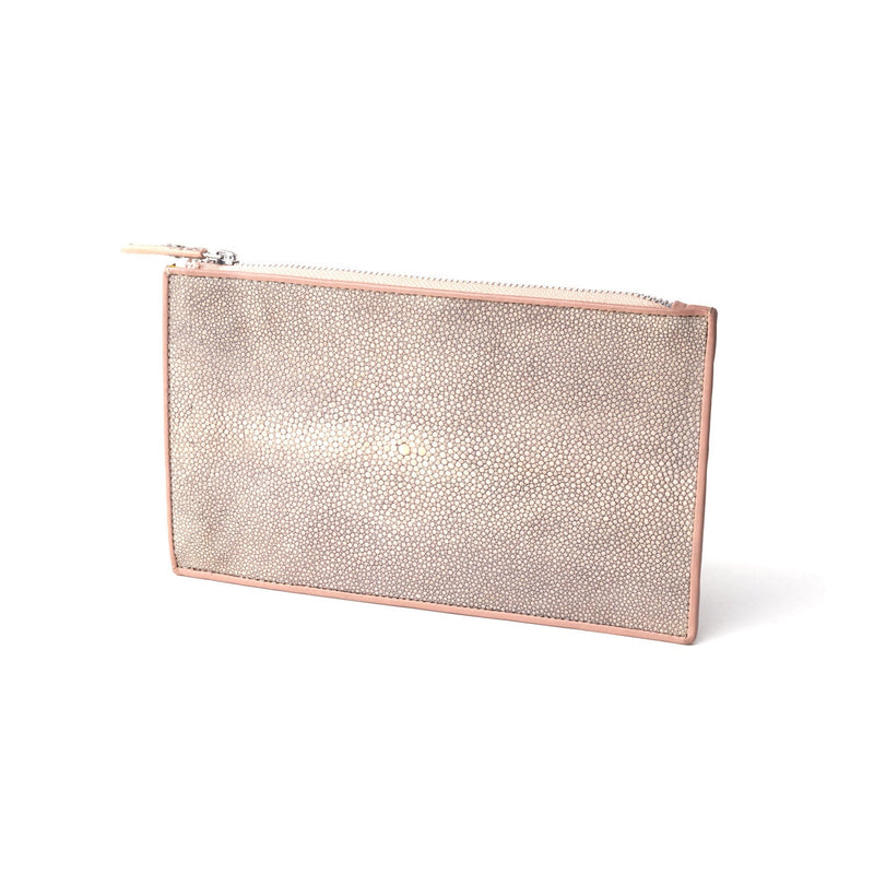 Zip Wallet in Stingray Leather
